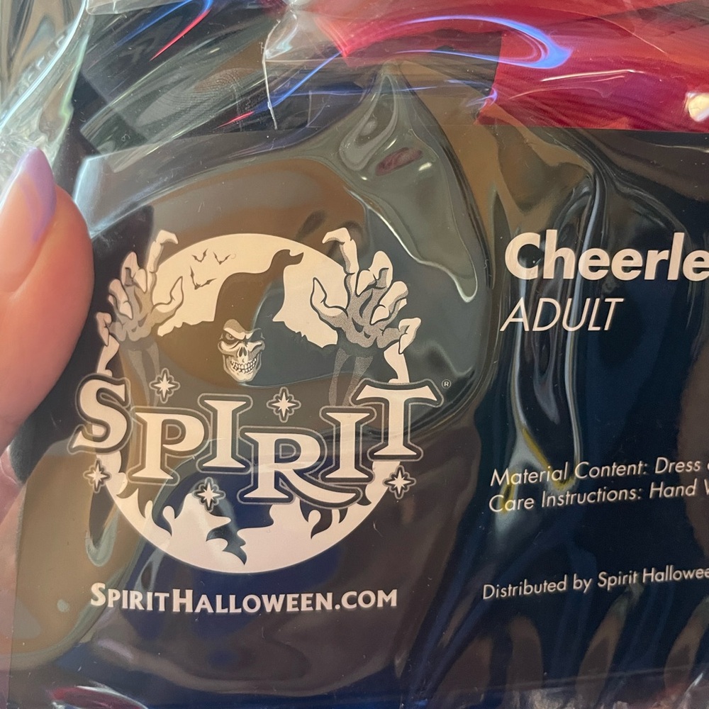 Adult Cheerleader Costume - by Spirit Halloween - Picture 7 of 13